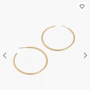 Madewell medium hoop earrings